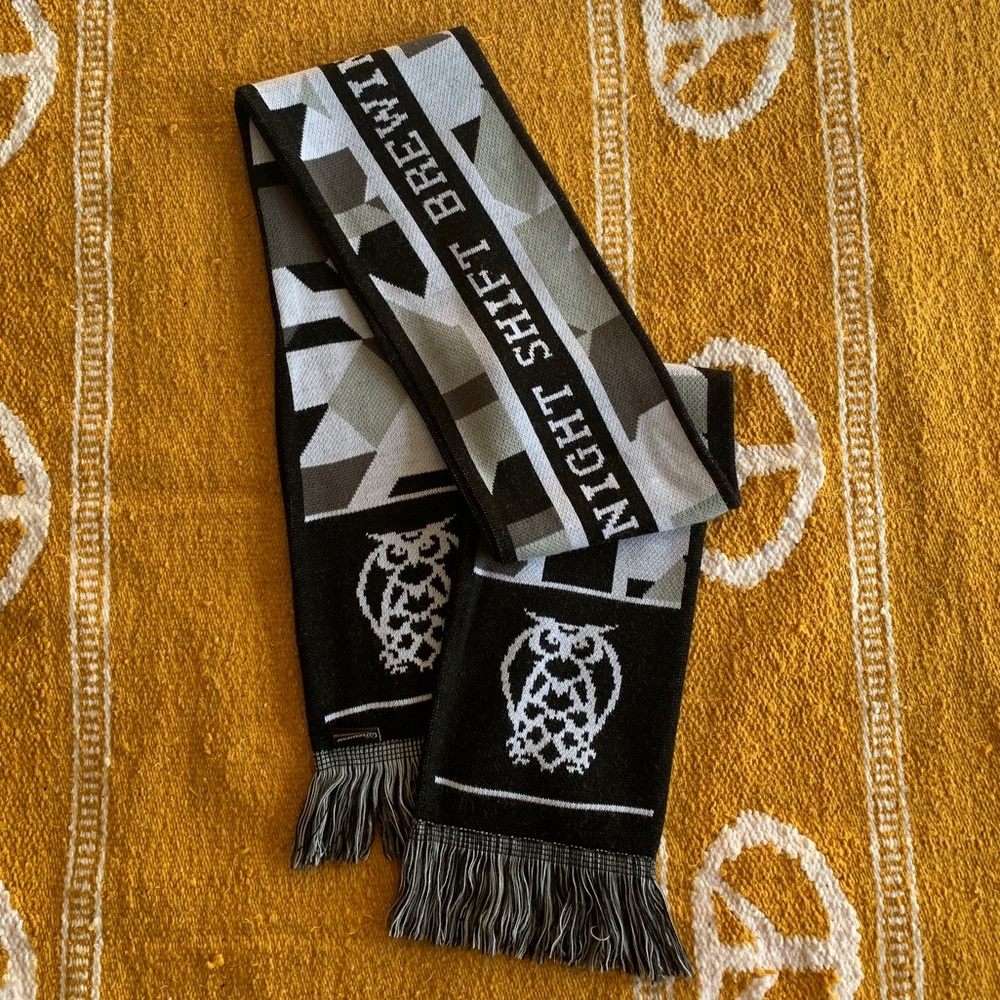 Nightshift brewery scarf